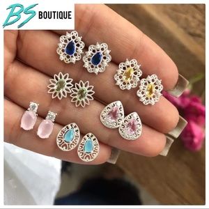 🍁JUST ARRIVED🍁 6 Pair Dainty Chic Minimal Studs